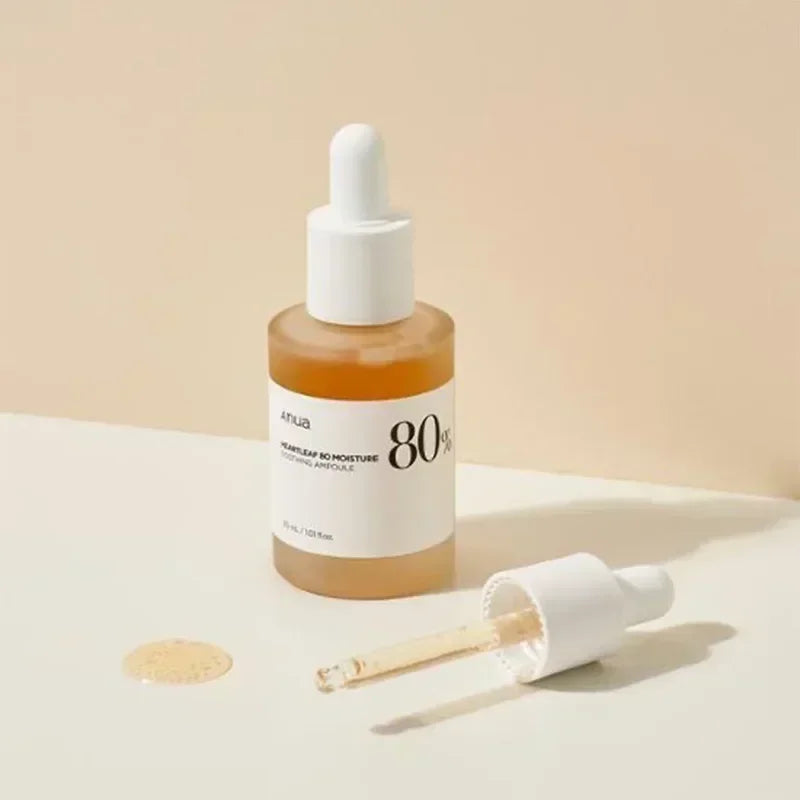 ANUA Ensemble HeartlePG 77% - Kit Complet Soins Coréens Premium 5 Produits