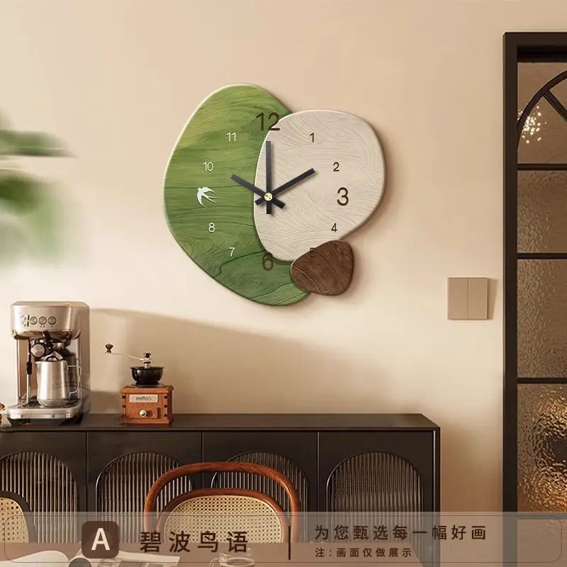 Horloge Murale Peinture Décorative Antique - Calendrier Perpétuel Salon