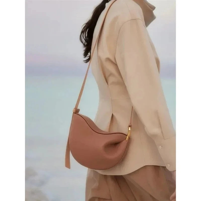 Sac à pois populaire, sac accoudoir, sac femme, sac à bandoulière simple, sac design de niche