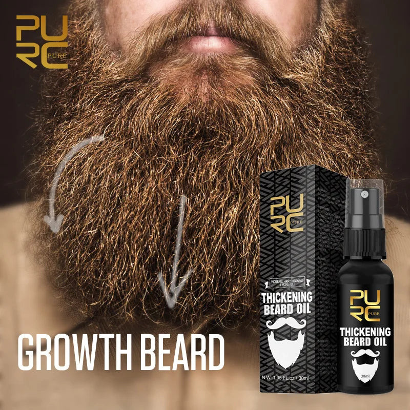 Premium Natural Beard Care Serum for Men 30ml - Nourishing Moisturizer