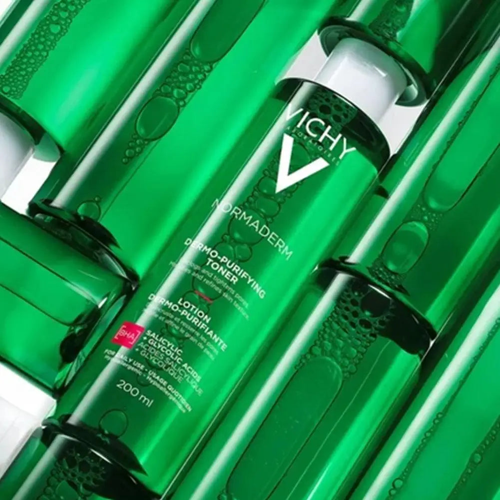 VICHY Toner Purifiant 200ml - Nettoyage Profond Anti-Taches Contrôle Sébum