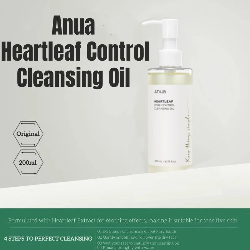 ANUA Ensemble HeartlePG 77% - Kit Complet Soins Coréens Premium 5 Produits