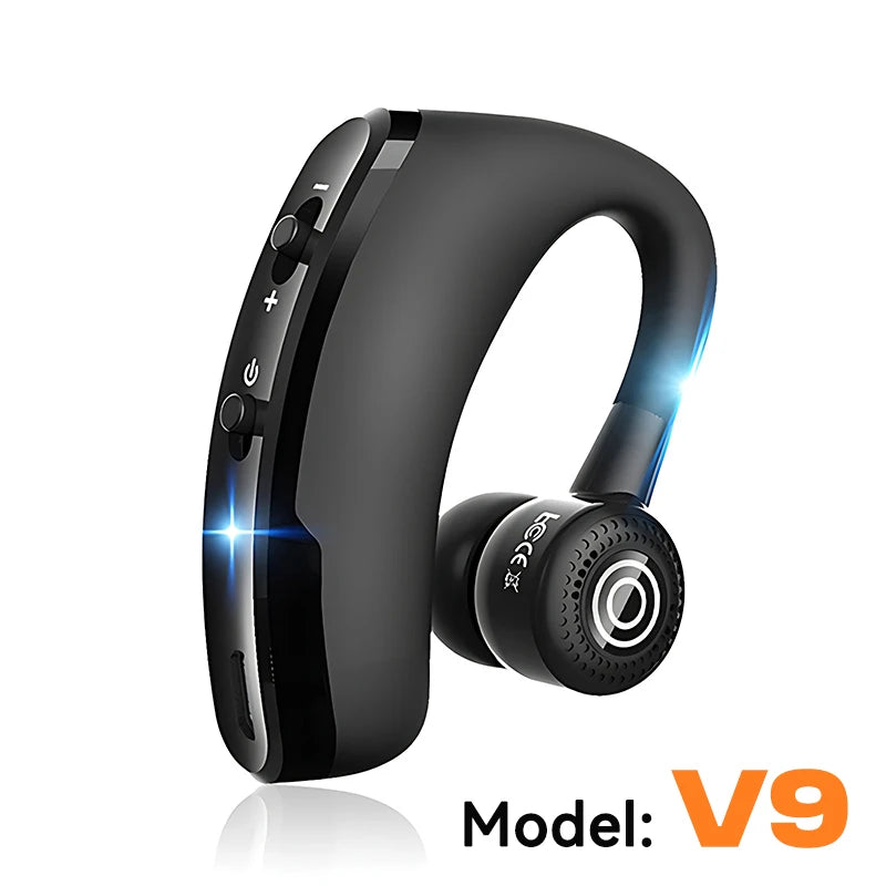 Écouteur Bluetooth Sport VAORLO V9 - Oreillette Sans Fil Mains Libres HD Micro