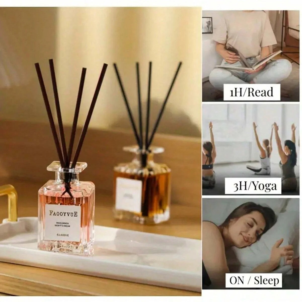 Aromatherapy Reed Diffuser 50ml - Lavender &amp; Eaglewood