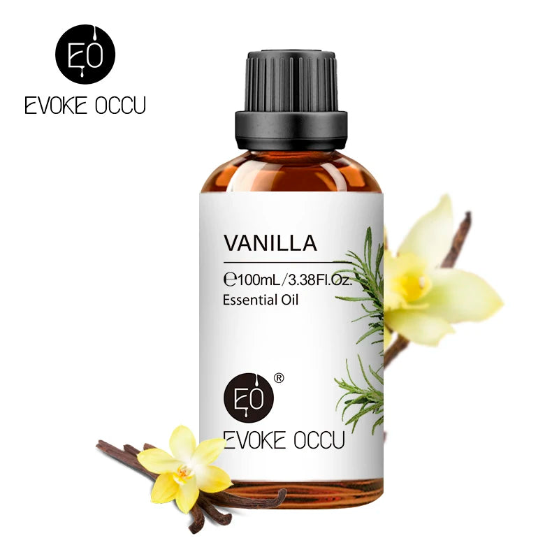 EVOKE Essential Oils Collection 100ml - Lavender Vanilla Eucalyptus Premium