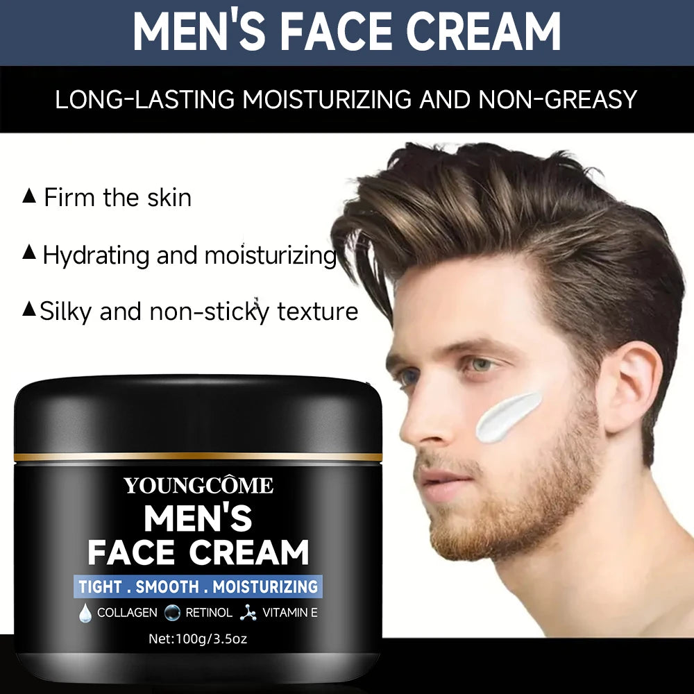 Men's Collagen Moisturizer - Retinol Anti-Wrinkle Vitamins