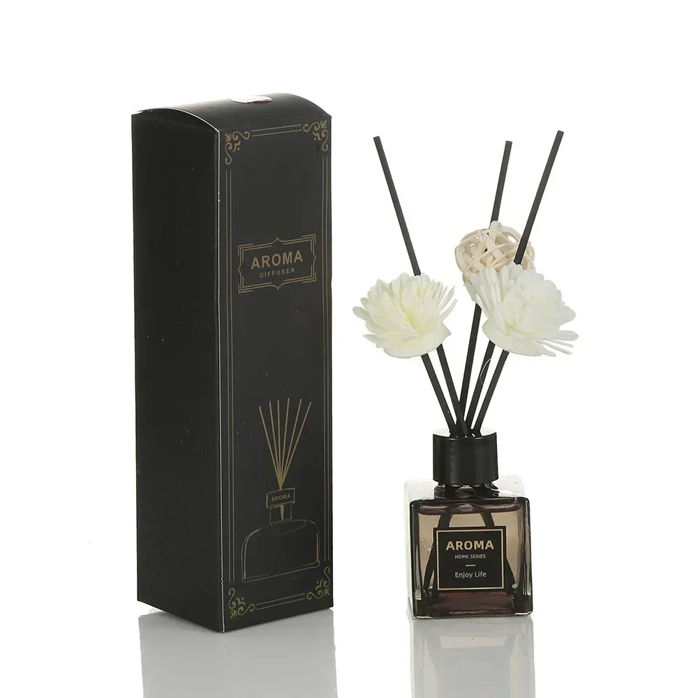 Premium Aroma Diffuser 50ml, Oil for Home, Car, Air Freshener, Long Lasting Fragrance