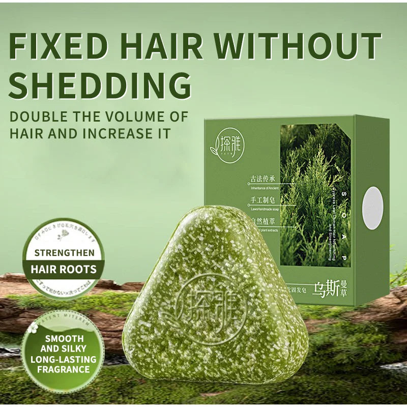 Shampooing Naturel aux Herbes - Anti-Chute Cheveux