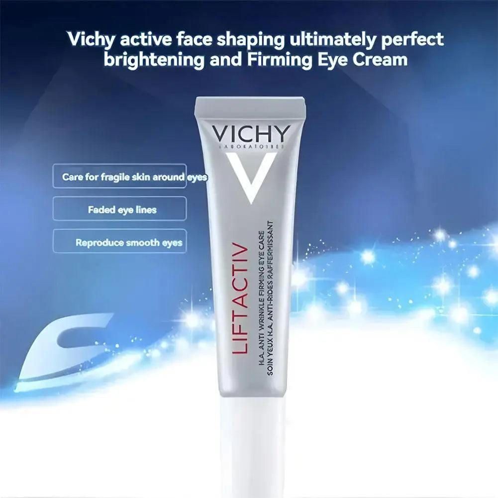 VICHY Active Crème Yeux Anti-Rides - Soin Contour Yeux Raffermissant 15ml