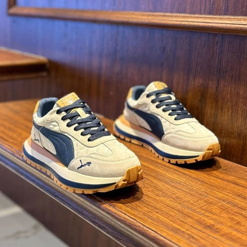 Chaussures Sport Homme Décontractées - Semelles Épaisses Confort