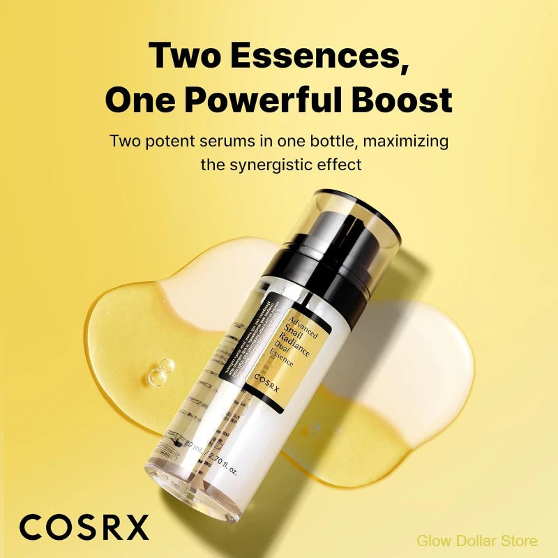 COSRX Niacinamide 5% + Mucine Escargot 74% - Double Essence Éclat 80ml