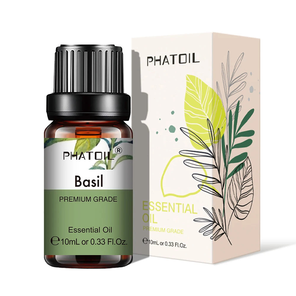 10ml Pure Natural Lavender Essential Oils for Diffuser, Humidifier, Aromatherapy, Jasmine &amp; Vanilla Aroma Oil for Skin Care, DIY Soap