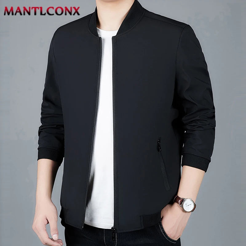 Veste Blazer Affaires Homme Luxe - Manteau Formel Bureau Social Décontracté Printemps