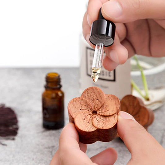 Eco-Friendly Wood Essential Oil Diffuser - Aromatherapy Sleep