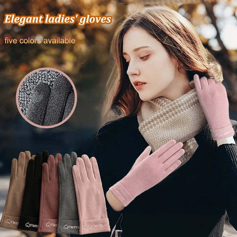 Gants Thermiques Hiver Femme - Course Cyclisme Écran Tactile
