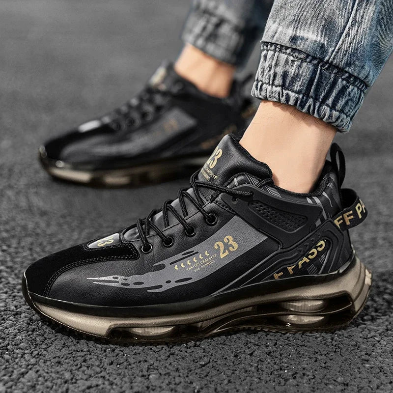 Baskets Sport Homme Respirantes - Chaussures Course Confortables Antidérapantes