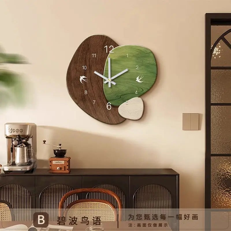 Horloge Murale Peinture Décorative Antique - Calendrier Perpétuel Salon