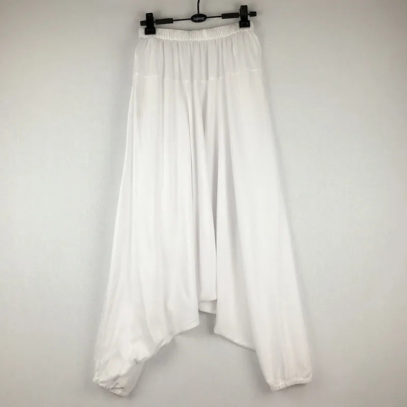 Sarouel Femme Décontracté 2025 - Pantalon Jambes Larges Ample