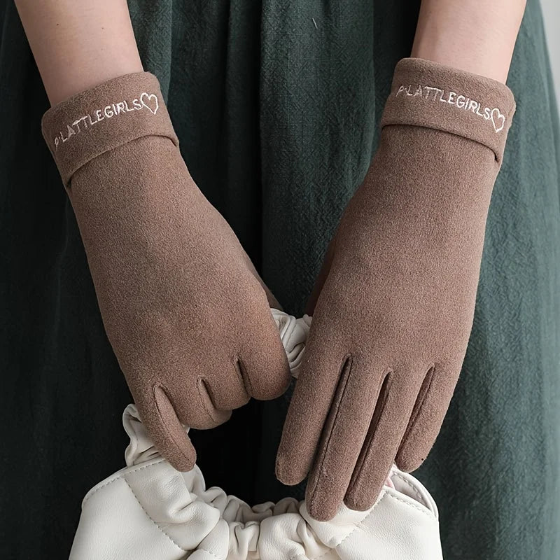 Gants Thermiques Hiver Femme - Course Cyclisme Écran Tactile