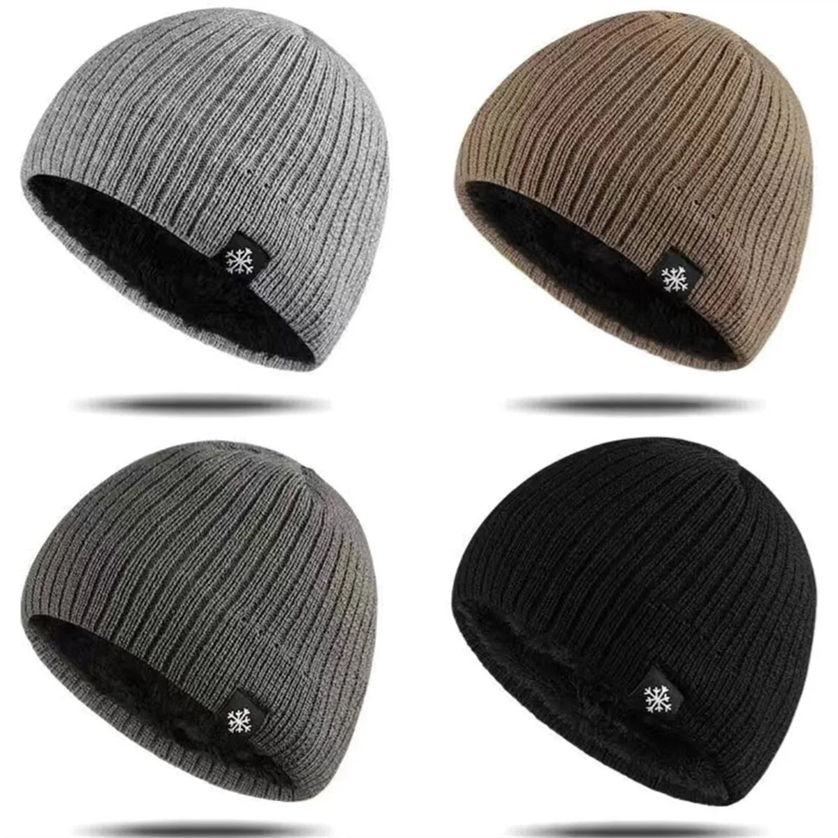 Bonnet Femme Tricoté Hiver - Chapeau Laine Chaud Styles Variés