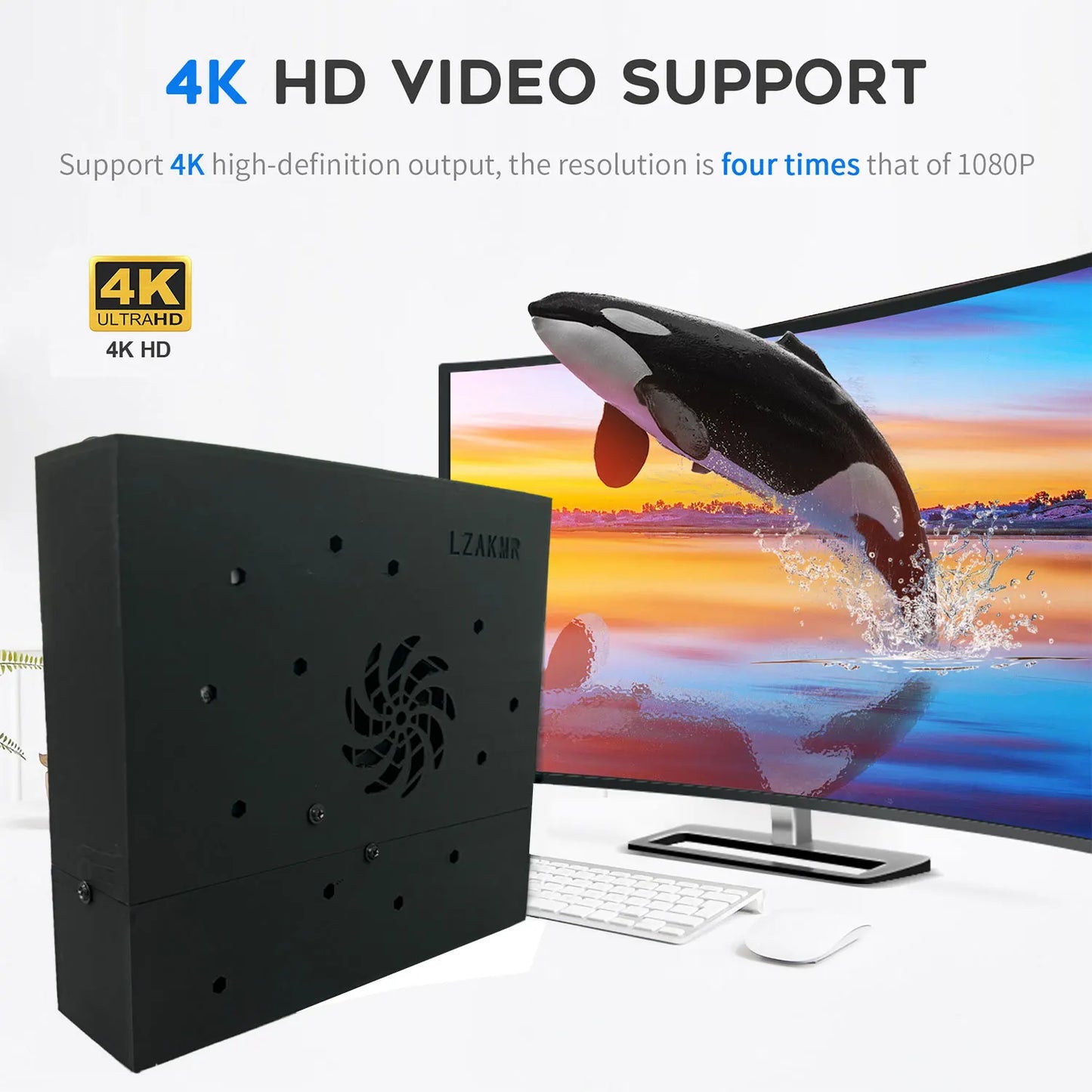 Console de Jeu Rétro X8 500GB - 70000+ Jeux Wii PS2 PSP GameCube 4K Plug & Play