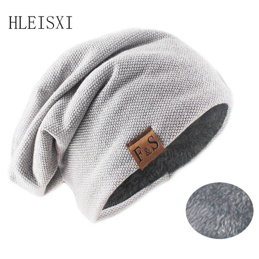 Mode Bonnet chapeau pour hommes et femmes automne tricoté couleur unie Skullies bonnets printemps décontracté doux Turban chapeaux Hip Hop Bonnet