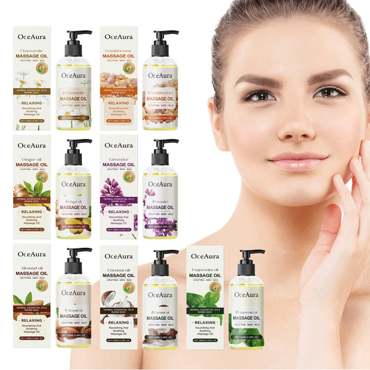 100ml Plant Body Massage Oil - Natural Firming Dry Skin