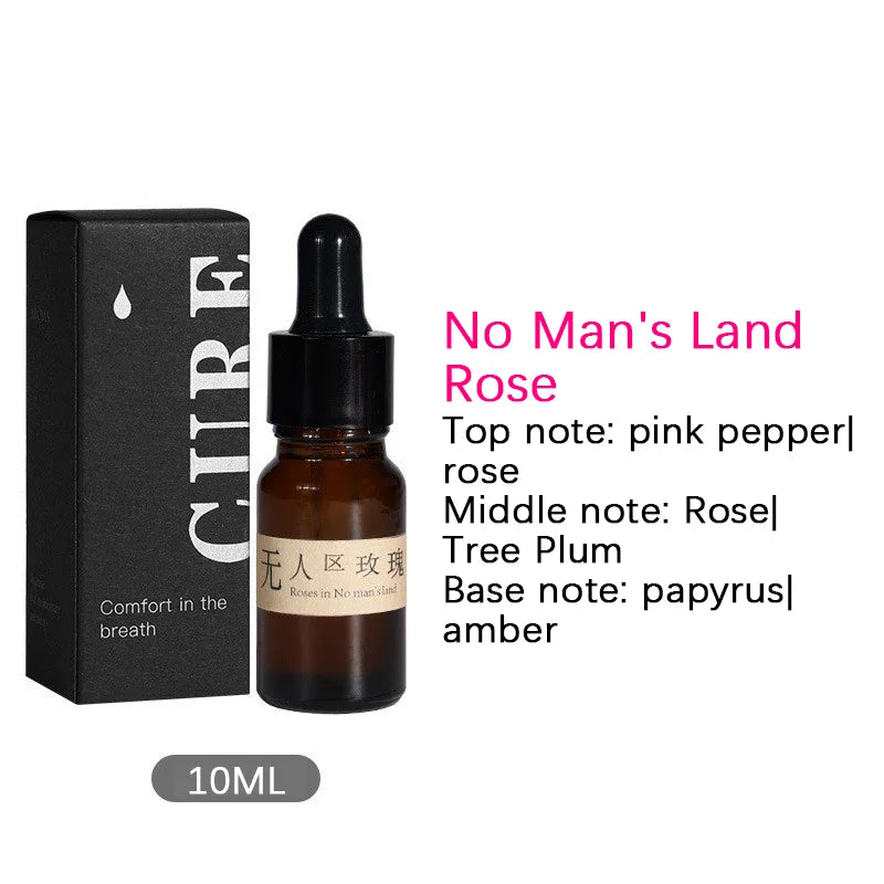 Incense Scented Natural Essential Oil Aromatherapy with Glass Dropper Black Walnut Wood Sticks Car Air Freshener Perfume