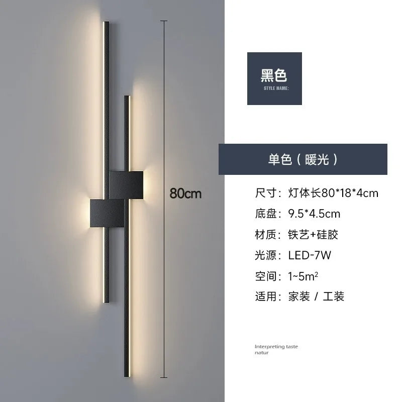 Lampe Murale Simple Décoration Salon - Applique Atmosphère Chambre Chevet