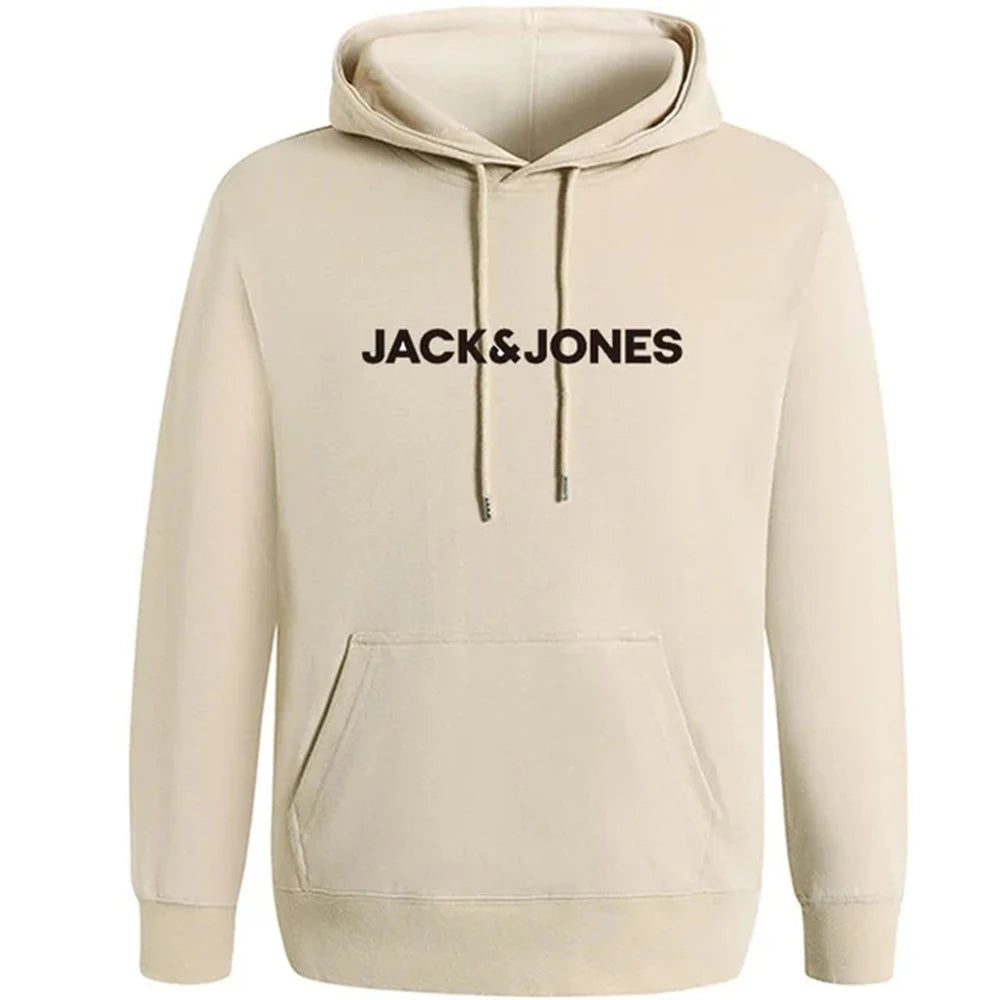 Sweat à Capuche Homme Jack Imprimé - Hip Hop Streetwear Polaire Élastique Pull Décontracté