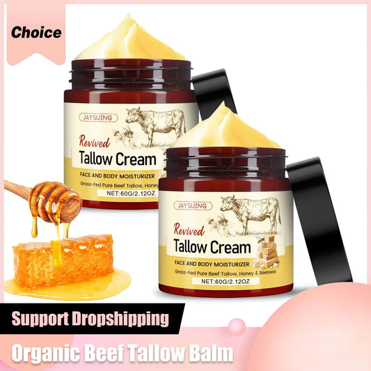 Natural Face &amp; Body Moisturizer - Organic Whipped Honey Beeswax