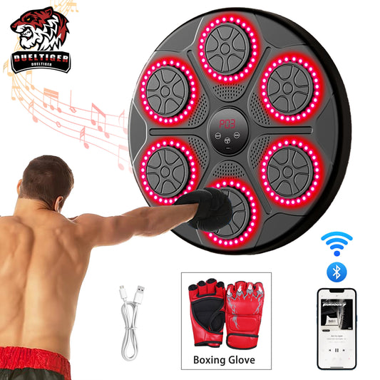 Machine de Boxe Murale Bluetooth Intelligente - Entraîneur Électronique Musique Gym Maison