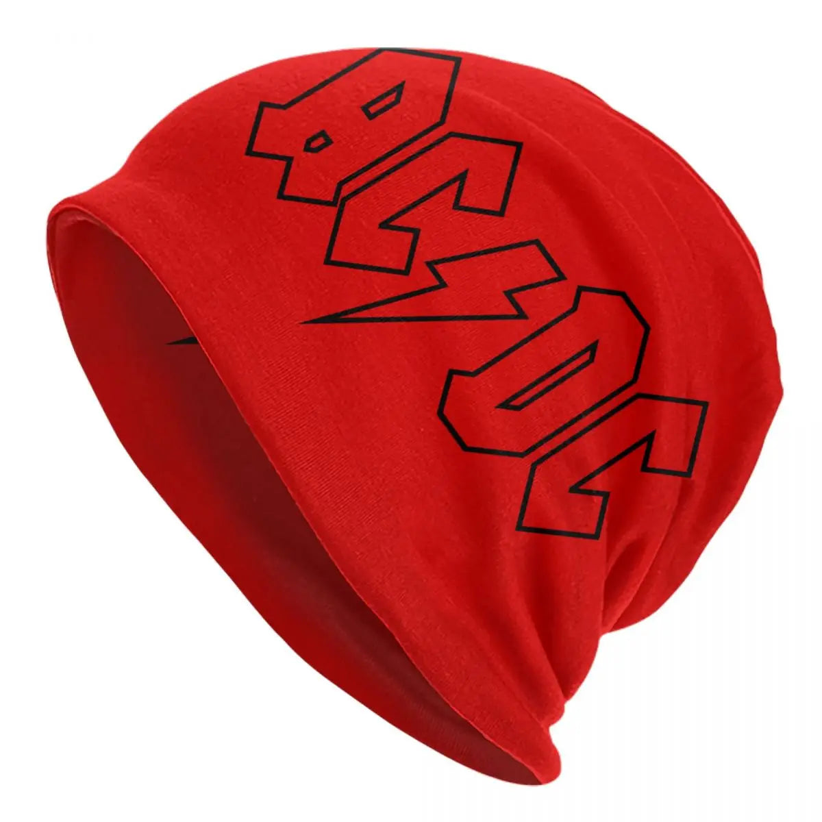 Bonnet Rétro Rock AC/DC - Tricot Hiver Heavy Metal Unisexe
