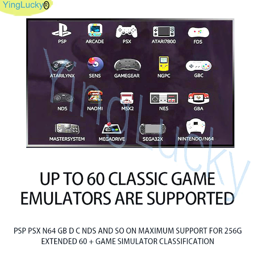 Console Arcade Rétro G11 Pro - 60000+ Jeux 4K HD Manette Sans Fil