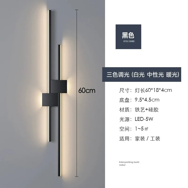 Lampe Murale Simple Décoration Salon - Applique Atmosphère Chambre Chevet