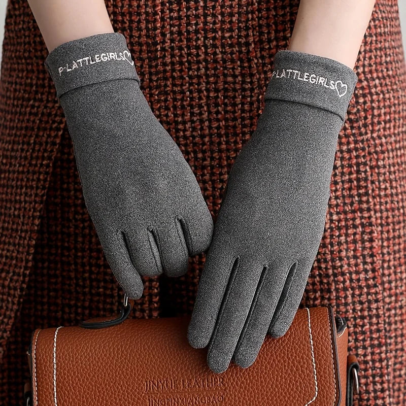 Gants Thermiques Hiver Femme - Course Cyclisme Écran Tactile