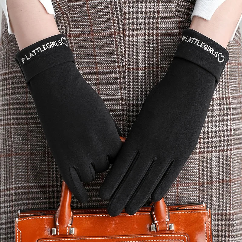 Gants Thermiques Hiver Femme - Course Cyclisme Écran Tactile