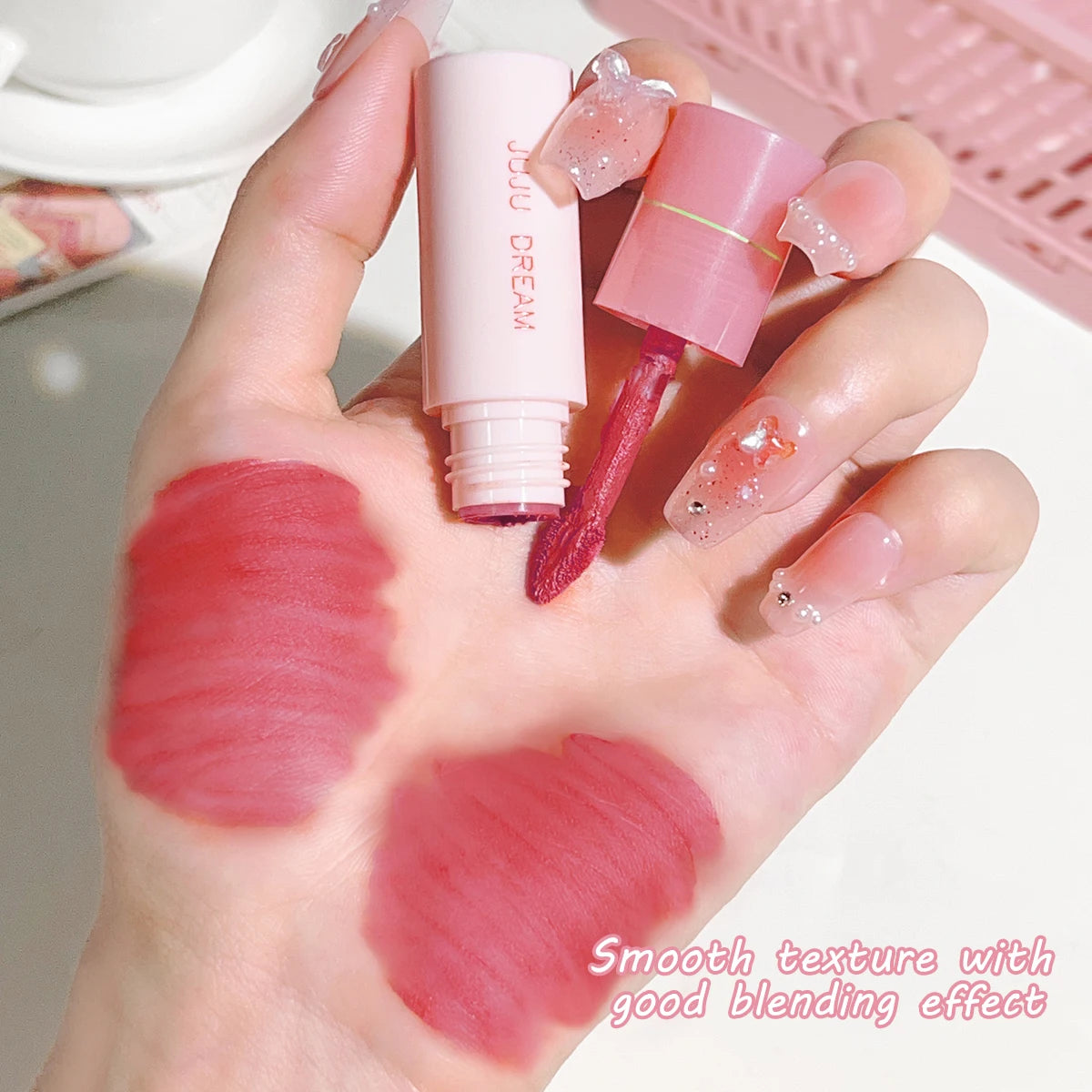 JUJU DREAM Rouge à Lèvres Mat - 6 Couleurs Velours Longue Tenue