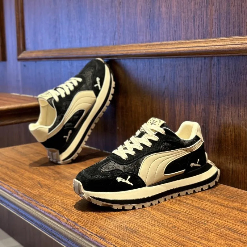 Chaussures Sport Homme Décontractées - Semelles Épaisses Confort