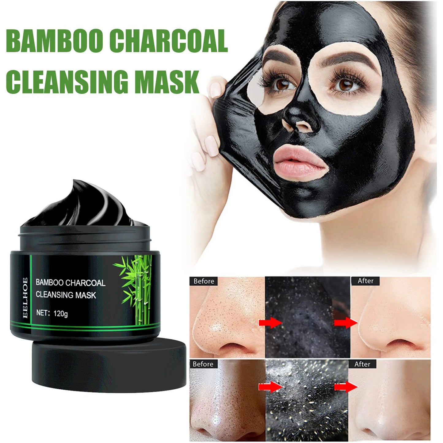 Premium Blackhead Remover Cream - Deep Cleansing Nasal Strips