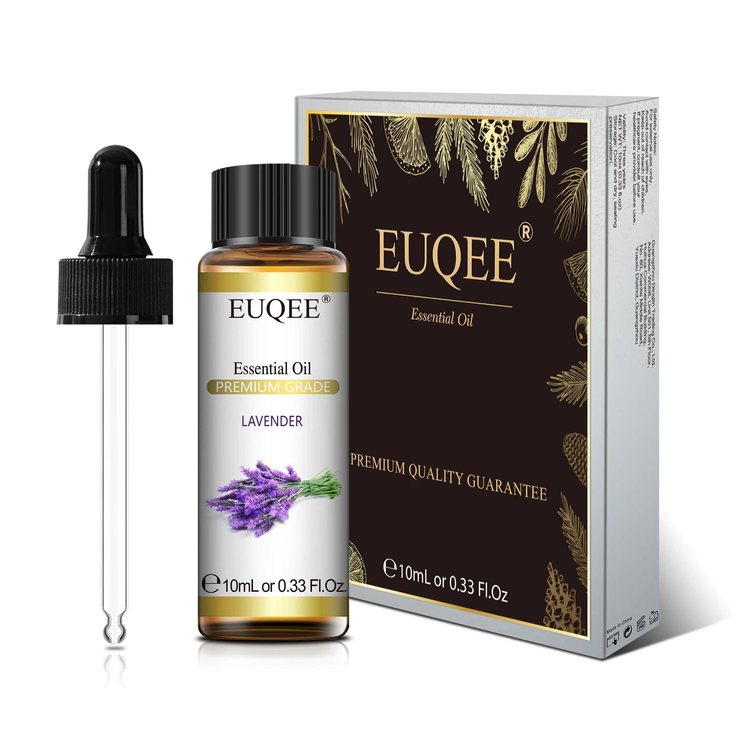 EUQEE Pure Natural Essential Oil 10ml - Lavender Eucalyptus Premium