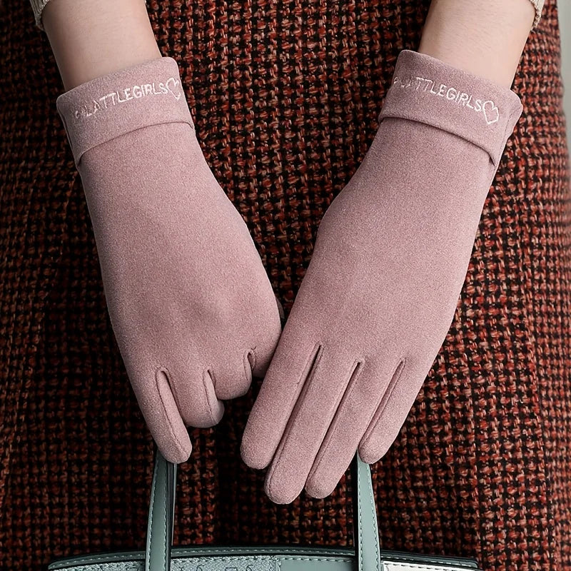 Gants Thermiques Hiver Femme - Course Cyclisme Écran Tactile