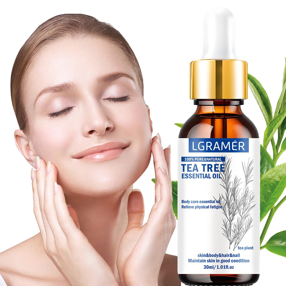 Premium Tea Tree Essential Oil 30ml - Aromatherapy Muscle Massage