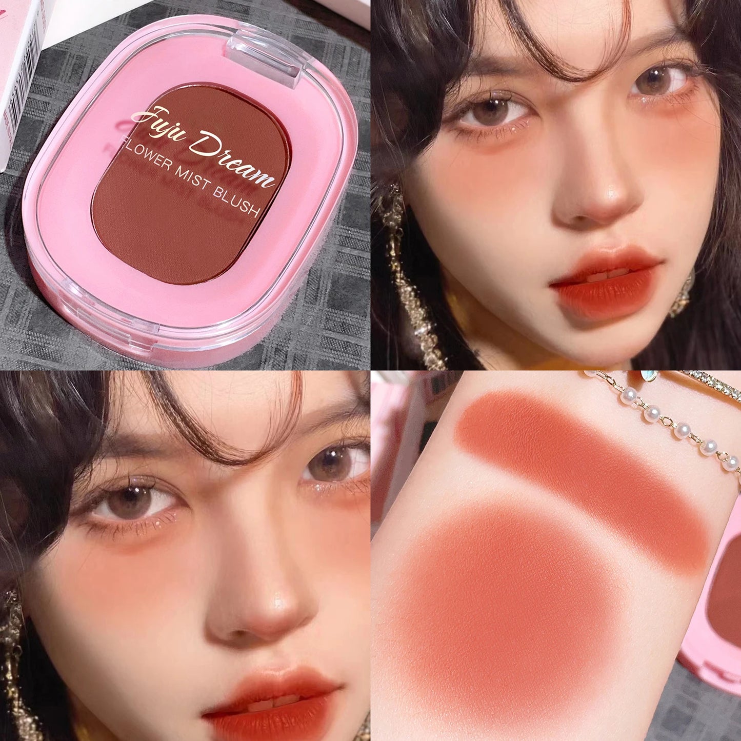 JUJU DREAM Blush Brume de Fleur - Poudre Monochrome Flash Naturel