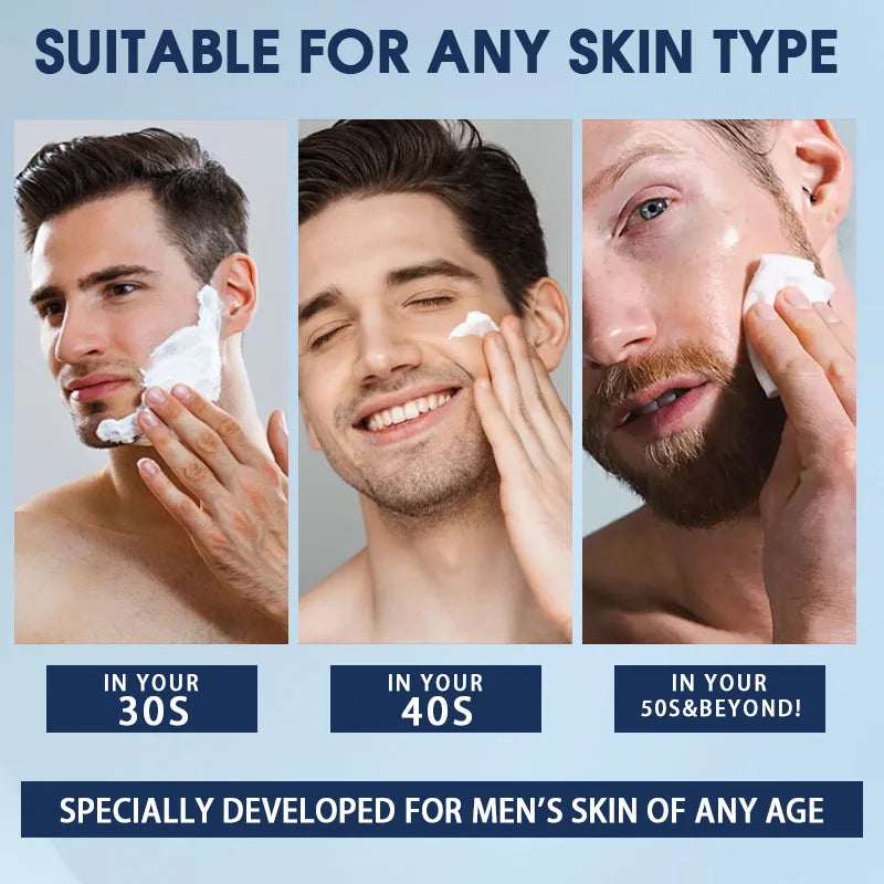 Collagen Face Cream for Men - Anti-Aging Retinol HA Moisturizing