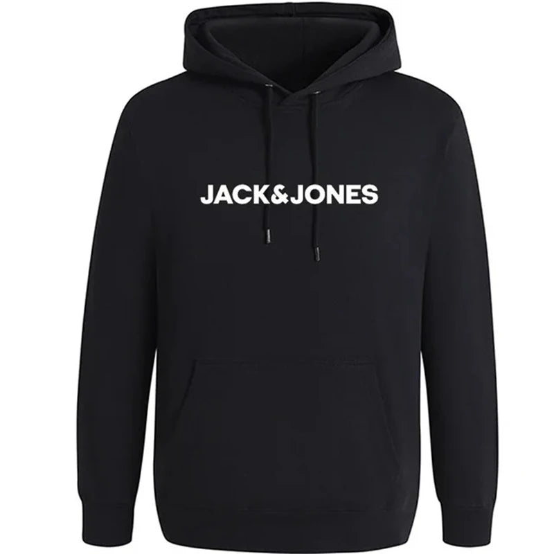 Sweat à Capuche Homme Jack Imprimé - Hip Hop Streetwear Polaire Élastique Pull Décontracté
