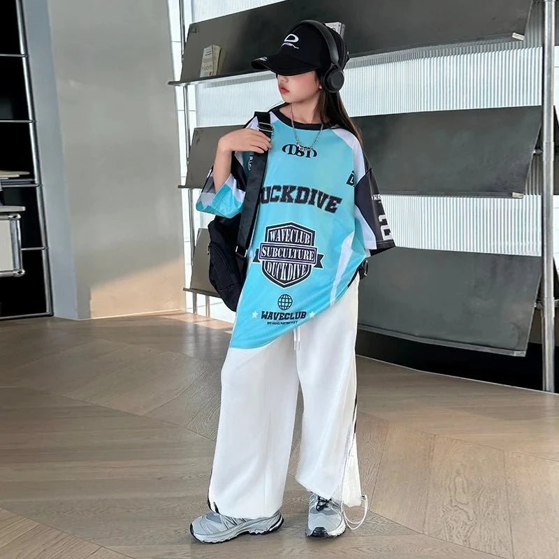 Ensemble Hip Hop Enfant Fille - Tenue Danse Streetwear