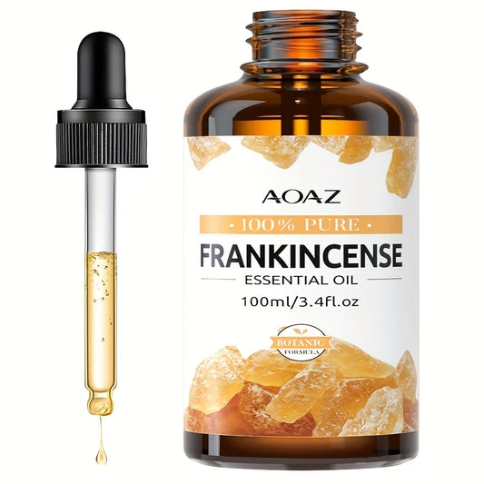 Frankincense Essential Oil 100% Pure 100ml - Hypoallergenic Long Lasting