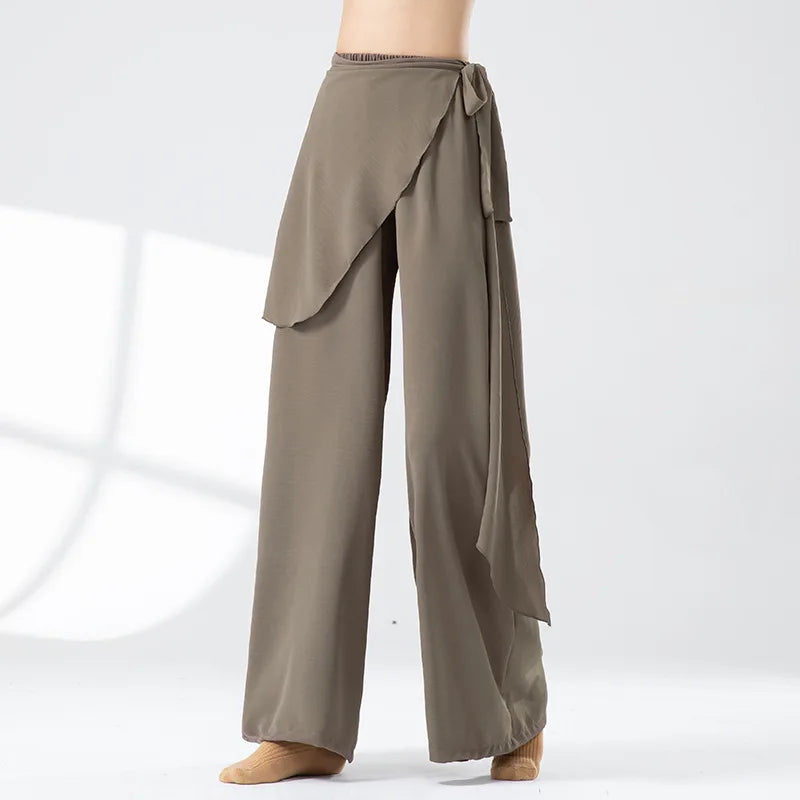 Pantalon Danse Femme Évasé - Micro Jupe Entraînement