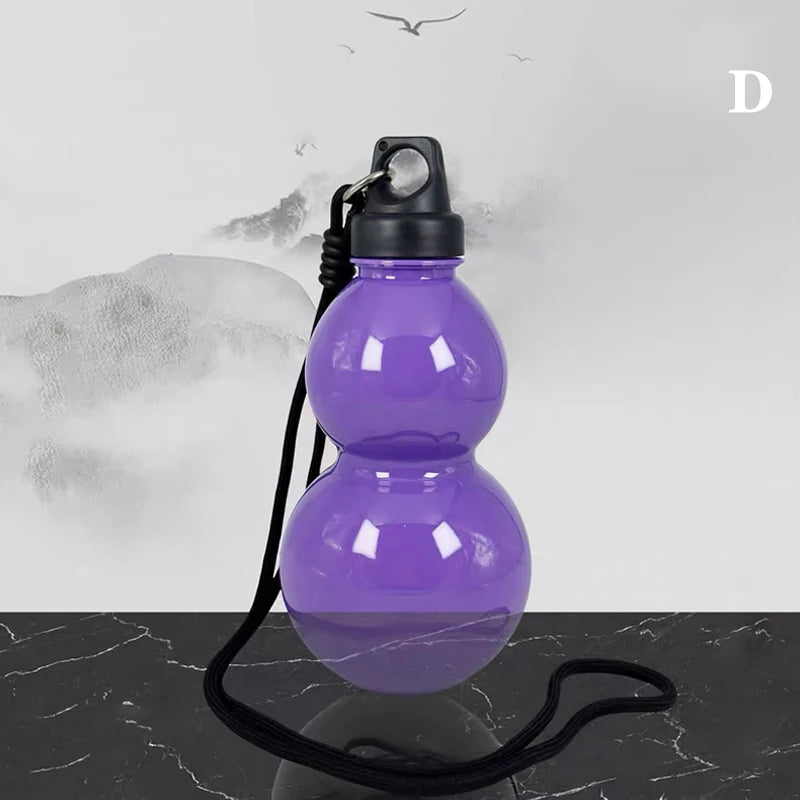 Gourde Grande Capacité Style Rétro Chinois - Carafe Eau Étanche Sport 750ml 730ml